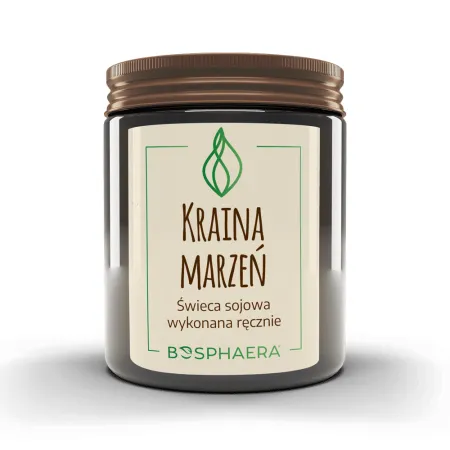 Bosphaera Sojowa świeca zapachowa Kraina Marzeń - 190 g