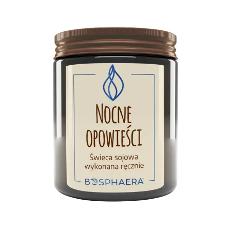 Bosphaera Sojowa świeca zapachowa Nocne Opowieści - 190 g