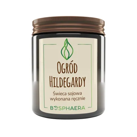 Bosphaera Sojowa świeca zapachowa Ogród Hildegardy - 190 g
