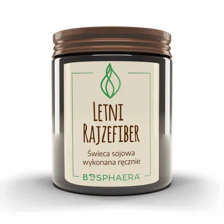 Bosphaera Sojowa świeca zapachowa Letni Rajzefiber - 190 g