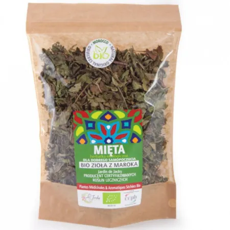 Bio Mięta marokańska herbatka na dobre samopoczucie - 50 g