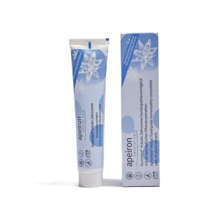 Apeiron Wegańska pasta do zębów z 24 ziół Ajurwedyjskich bez fluoru - 75 ml