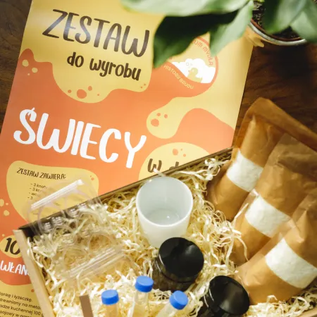 Bydgoska Wytwórnia mydła Zestaw do wyrobu świecy w domu