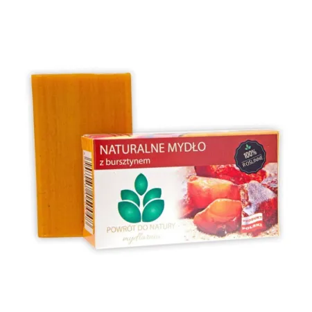 Powrót do natury Naturalne mydło z bursztynem, Powrót do Natury, 100 g