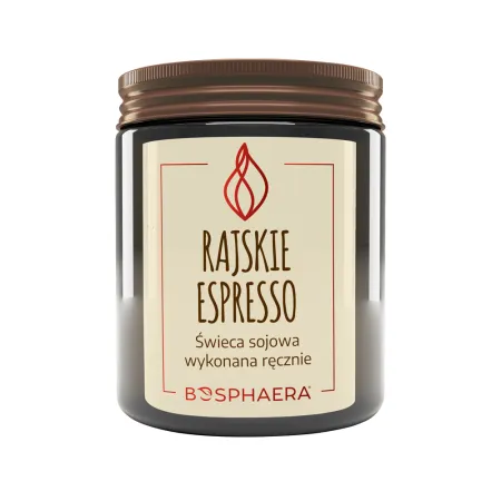 Bosphaera Sojowa świeca zapachowa Rajskie Espresso 190g