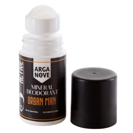 arganove Dezodorant mineralny ałunowy Urban Men roll-on - 50 ml