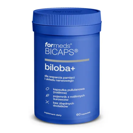 Formeds Bicaps ginkgo biloba+ - 60 kapsułek