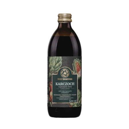 Herbal Monasterium sok naturalny z Karczocha - 500 ml