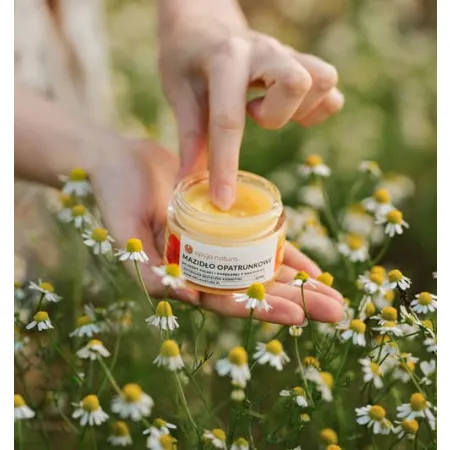 Opcja Natura Mazidło opatrunkowe z nagietkiem do skóry suchej i popękanej - 50 ml