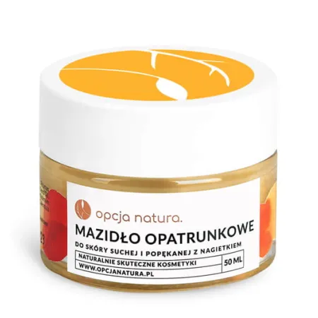 Opcja Natura Mazidło opatrunkowe z nagietkiem do skóry suchej i popękanej - 50 ml