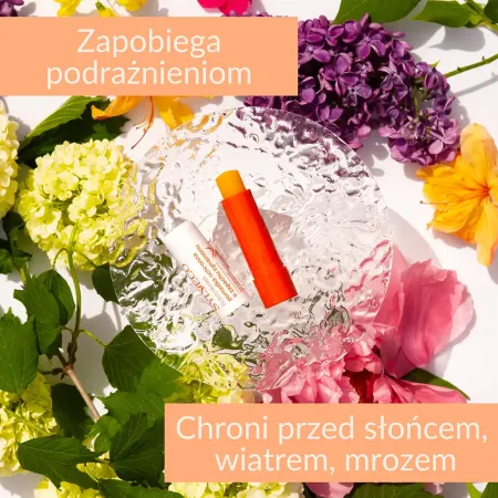 SYLVECO Rokitnikowa pomadka ochronna o zapachu cynamonu - 4,6 g