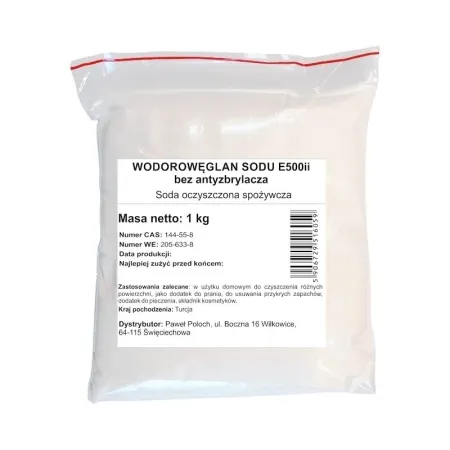 Wild Nature Soda oczyszczona spożywcza - 1 kg
