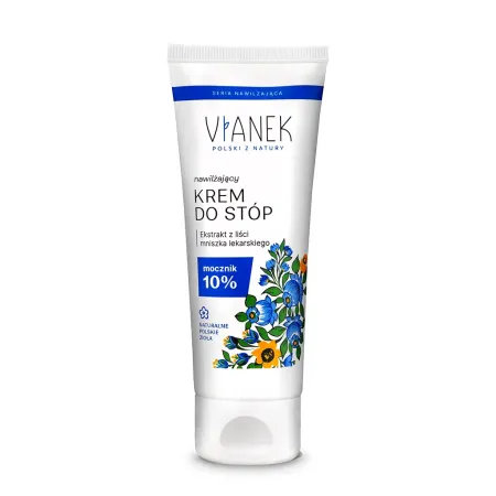 VIANEK Nawilżający krem do stóp - 75 ml