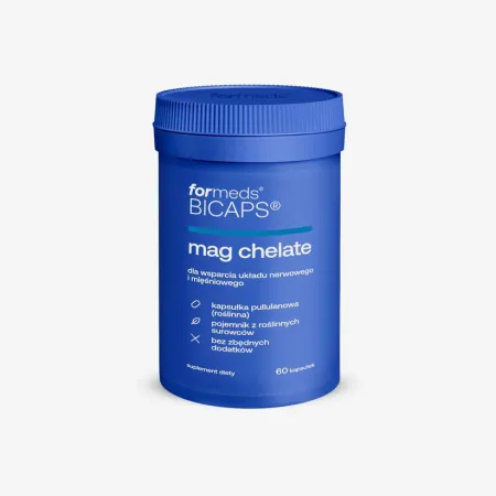 BICAPS mag chelate - 60 kapsułek