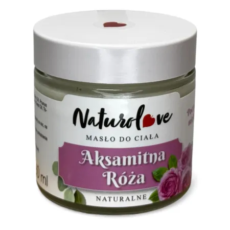 Naturolove Masło do ciała Aksamitna Róża - 120 ml