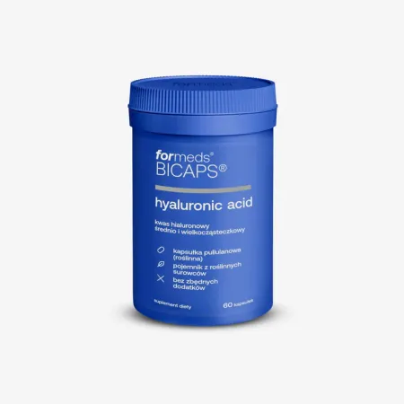 Formeds Bicaps hyaluronic acid kwas hialuronowy - 60 kapsułek