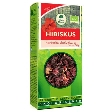 Dary Natury Hibiskus kwiat EKO - 50 g