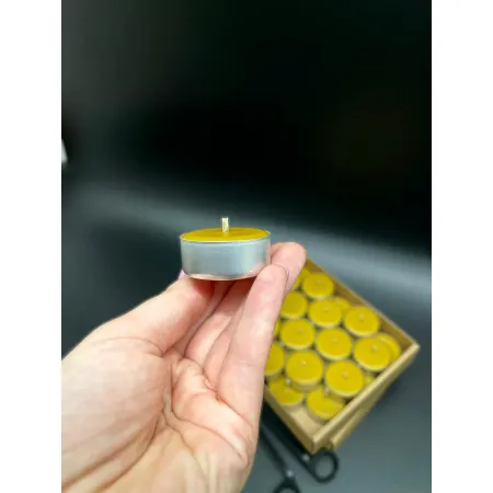 Apimel Świeca tealight z wosku pszczelego - 1 szt