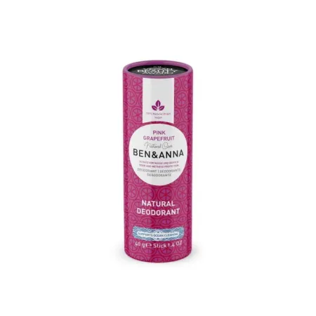 Ben&Anna Naturalny dezodorant na bazie sody, PINK GRAPEFRUIT - 40 g