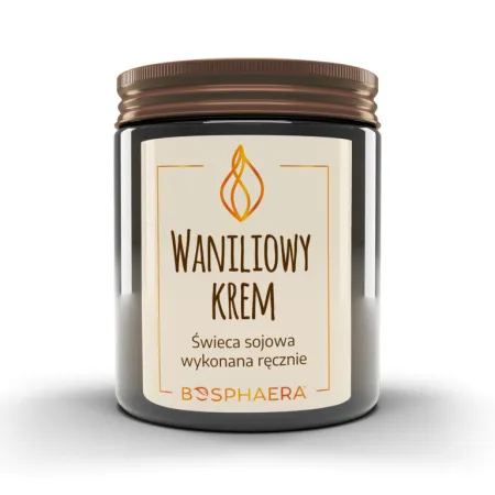 Bosphaera Sojowa świeca zapachowa Waniliowy krem - 190 g