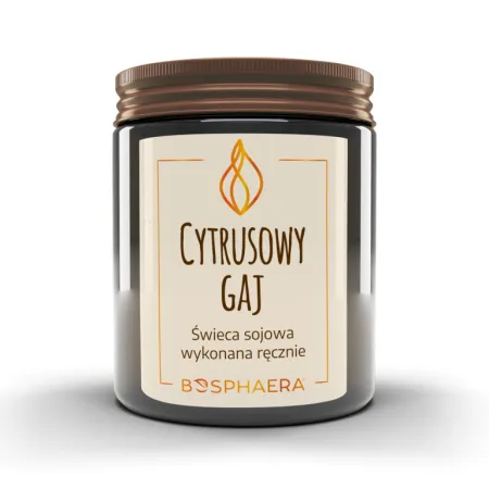 Bosphaera Sojowa świeca zapachowa Cytrusowy gaj - 190 g