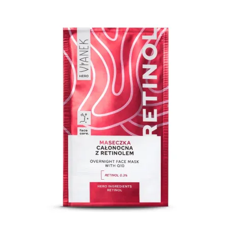 VIANEK HERO RETINOL Maseczka całonocna z retinolem saszetka - 10 ml