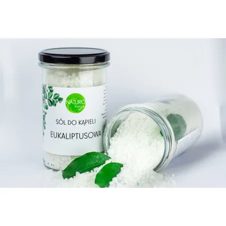 Naturologia Sól do kąpieli Eukaliptusowa - 600 g