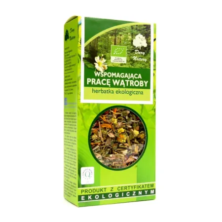 darynatury Herbatka Wspomagająca pracę wątroby EKO - 50 g