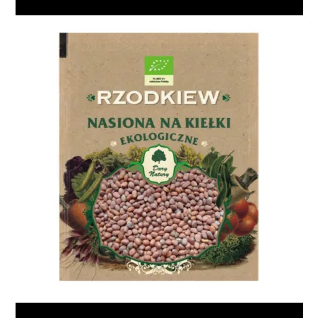 darynatury EKO nasiona na kiełki Rzodkiew - 30 g