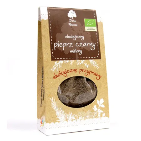 darynatury EKO Pieprz czarny mielony - 50 g