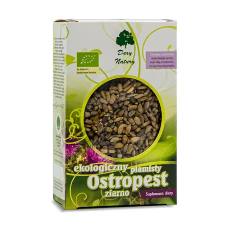 darynatury Ostropest plamisty ziarno Eko - 100 g