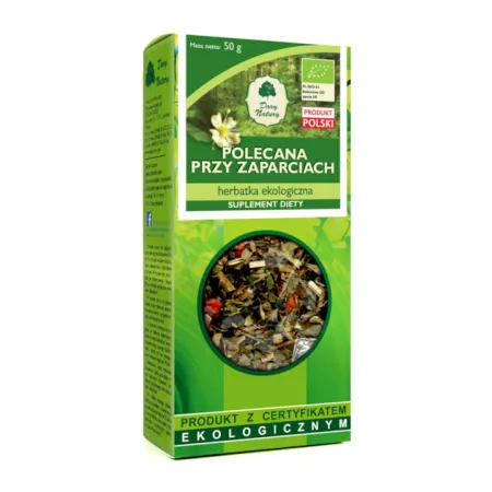 darynatury Herbatka Polecana przy zaparciach EKO - 50 g