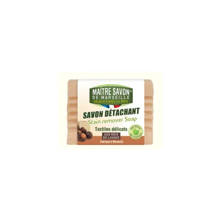 Maitre Savon De Marseille Mydło odplamiające na bazie orzechów piorących, 250g