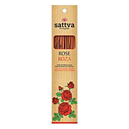 Sattva Kadzidło ROSE RÓŻA - 30 g