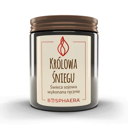 Bosphaera Sojowa świeca zapachowa Królowa Śniegu 190g