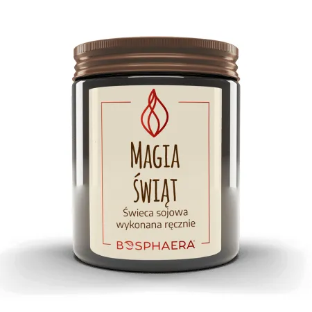 Bosphaera Sojowa świeca zapachowa Magia Świąt 190g