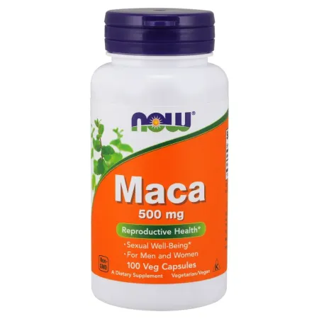 NOW Foods Maca 500 mg - 100 kapsułek