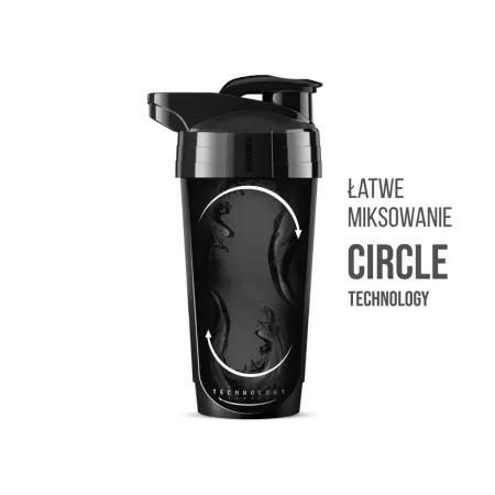 Formeds Shaker czarny - 700 ml