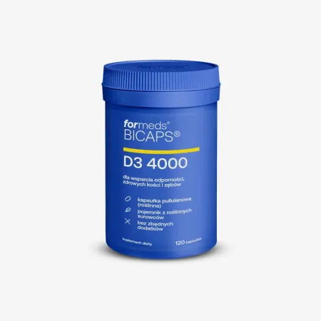 Pakiet 2 x Formeds Bicaps D3 4000 - 120 kapsułek
