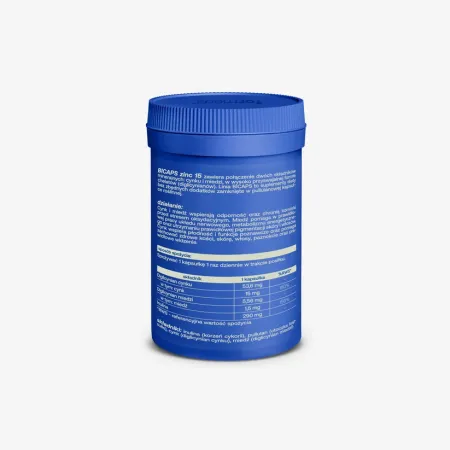 formeds BICAPS zinc 15 chelate - 60 kapsułek
