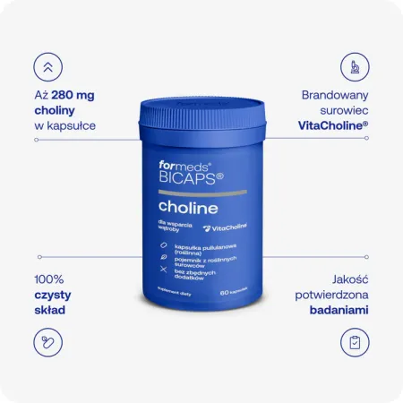 formeds BICAPS choline - 60 kapsułek