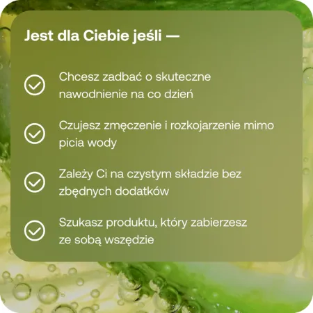 Formeds Pure Hydration bez dodatku cukru Cytryna i Limonka - 14 sztuk