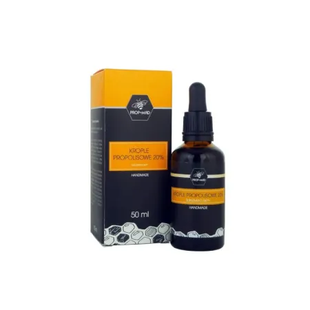 PROP-MAD KROPLE PROPOLISOWE 20% 50 ML