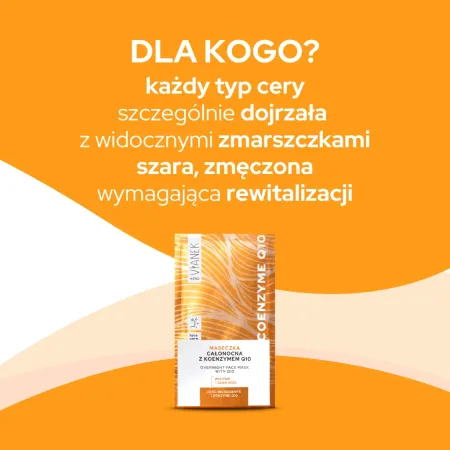 VIANEK HERO KOENZYM Q10 Maseczka całonocna z koenzymem Q10 saszetka - 10 ml