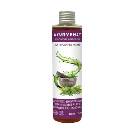 Le Secret Naturel Ajurwedyjski żel pod prysznic z 18 aktywnymi roślinami - 200 ml