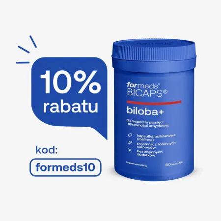 Formeds Bicaps ginkgo biloba+ - 60 kapsułek