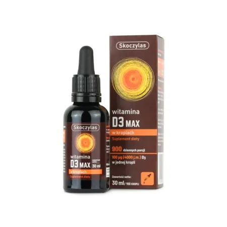 Skoczylas WITAMINA D3 MAX 4000 - 30 ml