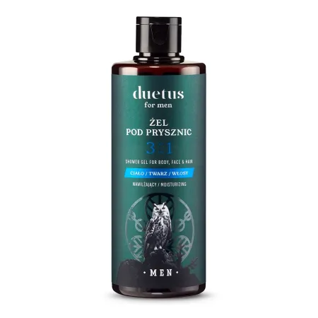 DUETUS FOR MEN Żel pod prysznic 3w1 nawilżający - 300 ml