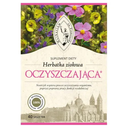 Franciszkańska Herbatka ziołowa OCZYSZCZAJĄCA FIX - 40 saszetek
