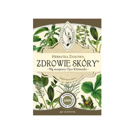Franciszkańska Herbatka ziołowa ZDROWIE SKÓRY FIX - 40 saszetek